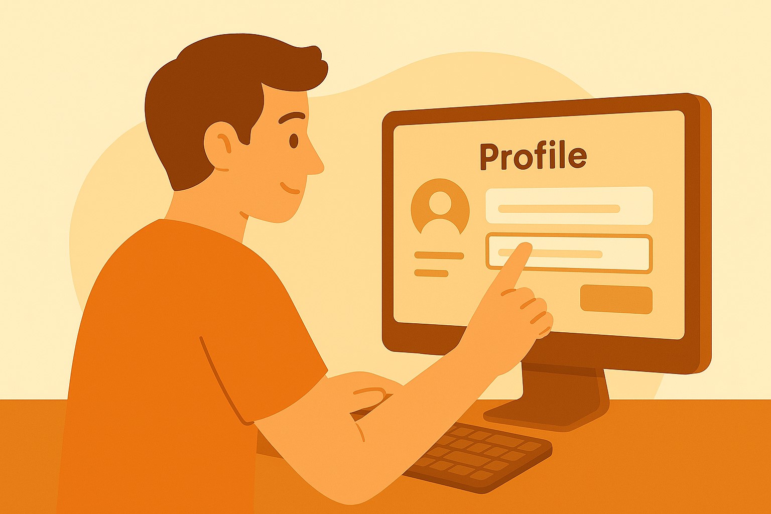 Set up profile